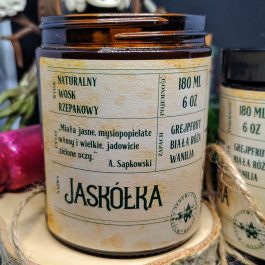 Jaskółka – Świeca rzepakowa 180 ml.