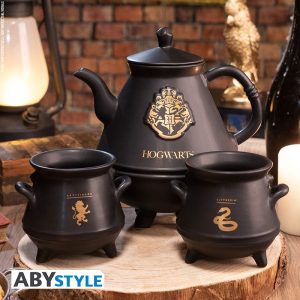 Hogwarts Cauldrons Set – Zestaw Kociołków z Czajniczkiem Harry Potter