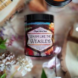 Warm like the Weasleys – Świeca 180 ml.